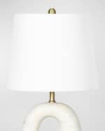 Image 3 of 5: Regina Andrew Slinky Marble Table Lamp