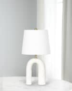 Image 1 of 5: Regina Andrew Slinky Marble Table Lamp