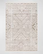 Image 1 of 4: Surya Rugs Amina Dark Beige Hand-Knotted Rug, 6' x 9'