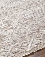 Image 4 of 5: Surya Rugs Amina Dark Beige Hand-Knotted Rug, 9' x 12'