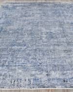 Image 2 of 8: Exquisite Rugs Intrigue Power-Loomed Blue & Gray Rug, 9' x 12'