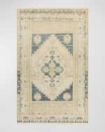 Image 1 of 2: Surya Rugs Anadolu Teal Hand-Knotted Rug, 8' x 10'