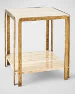 Image 4 of 5: Global Views Kraft Side Table