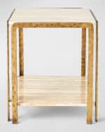 Image 5 of 5: Global Views Kraft Side Table