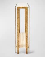 Image 4 of 5: Global Views Kraft Console Table