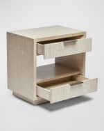 Image 3 of 5: Interlude Home Harperly Bedside Chest