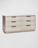 Image 2 of 5: Interlude Home Harperly 6-Drawer Chest