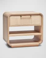 Image 2 of 6: Interlude Home Marsh Bedside Chest