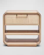 Image 3 of 6: Interlude Home Marsh Bedside Chest