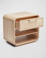 Image 4 of 6: Interlude Home Marsh Bedside Chest