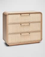 Image 2 of 6: Interlude Home Marsh 3-Drawer Chest