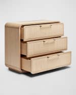 Image 4 of 6: Interlude Home Marsh 3-Drawer Chest