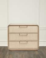 Image 1 of 6: Interlude Home Marsh 3-Drawer Chest