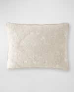 Image 2 of 2: Austin Horn Collection Tulip Embroidered 3-Piece Comforter, Queen