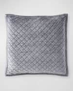 Image 1 of 2: Amity Home Simona Velvet Euro Sham 