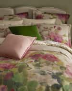 Image 4 of 4: Designers Guild Thelma's Garden Duvet, Queen