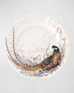 Image 4 of 4: Gien Sologne Assorted Wildlife Dessert Plates, Set of 4