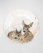 Image 4 of 4: Gien Sologne Canape Plates, Set of 4