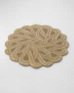 Image 3 of 3: Nomi K Braided Beaded Placemat 