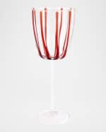 Image 1 of 4: Vietri Nuovo Stripe Wine Glass