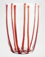 Image 1 of 4: Vietri Nuovo Stripe Tall Tumbler