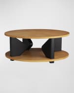 Image 2 of 7: Arteriors Blaine Coffee Table