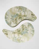 Image 5 of 9: Arteriors Adeline Faux Marble Coffee Tables, Set of 2