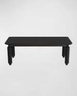 Image 2 of 3: Arteriors Anwar Dining Table, 84"