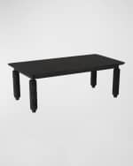 Image 1 of 3: Arteriors Anwar Dining Table, 84"