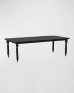 Image 1 of 4: Arteriors Andrade Dining Table, 96"
