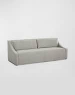 Image 3 of 6: Arteriors Boudreaux Velvet Sofa - 90"