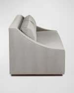 Image 4 of 6: Arteriors Boudreaux Velvet Sofa - 90"