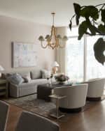 Image 2 of 6: Arteriors Burnett 2-Drawer Side Table