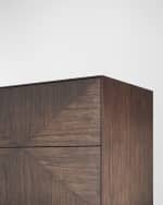 Image 3 of 4: Arteriors Broomfield 2-Drawer Side Table