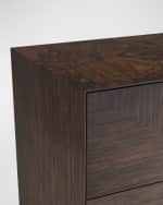 Image 4 of 4: Arteriors Broomfield 2-Drawer Side Table