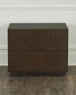 Image 1 of 4: Arteriors Broomfield 2-Drawer Side Table