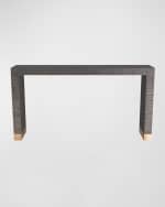 Image 2 of 6: Arteriors Andreas Console Table
