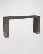 Image 1 of 6: Arteriors Andreas Console Table