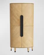 Image 2 of 6: Arteriors Boris Tall Cabinet