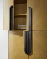 Image 4 of 6: Arteriors Boris Tall Cabinet
