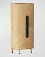 Image 1 of 6: Arteriors Boris Tall Cabinet