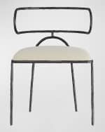 Image 2 of 5: Arteriors Aisha Dining Side Chair