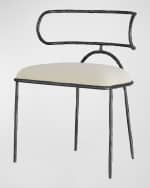Image 1 of 5: Arteriors Aisha Dining Side Chair