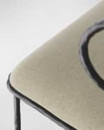 Image 5 of 5: Arteriors Aisha Dining Side Chair