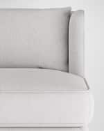 Image 3 of 5: Arteriors Ava Boucle Lounge Chair