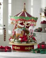 Image 2 of 5: Mark Roberts 40" Candy Shoppe Christmas Carousel