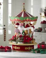 Image 3 of 5: Mark Roberts 40" Candy Shoppe Christmas Carousel