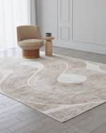 Image 4 of 6: Global Views Wander Machine-Woven Rug, 6' x 9'
