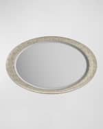 Image 1 of 5: Casa Ispirata Visage 34" Oval Wall Mirror