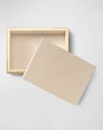 Image 4 of 6: AERIN Classic Croc Leather Small Box